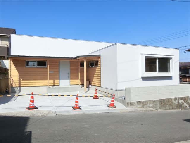 八幡の家　まもなく完成です