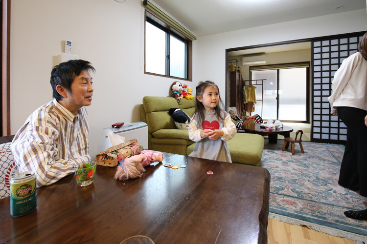 親子４代の大家族が暮らす家