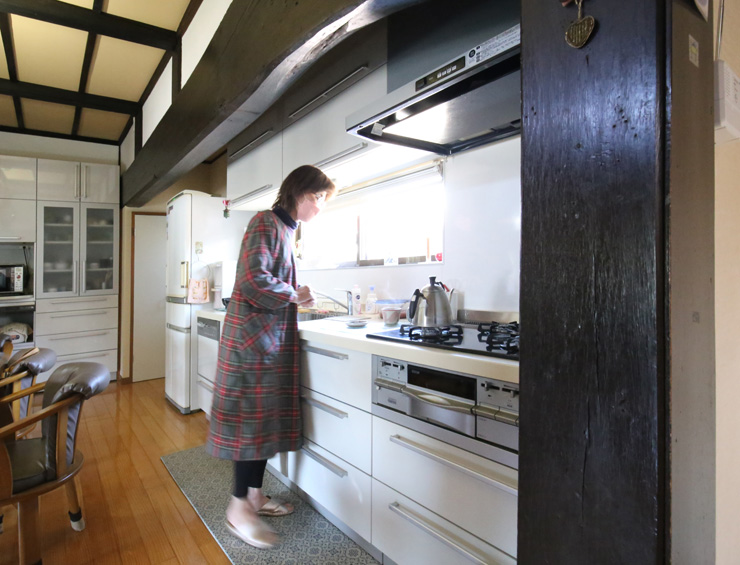 築200年の古民家を再生した田川の家