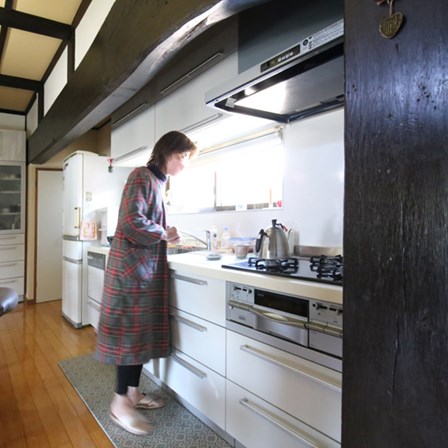 築200年の古民家を再生した田川の家